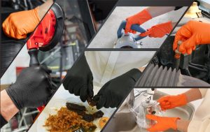 INTCO Diamond Textured Nitrile Gloves