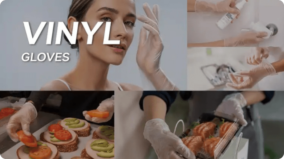 Sterile, single-use, powder-free nitrile exam gloves (pairs) are intended to be used for medical purposes for cross-contamination protection of the patient and examiner.