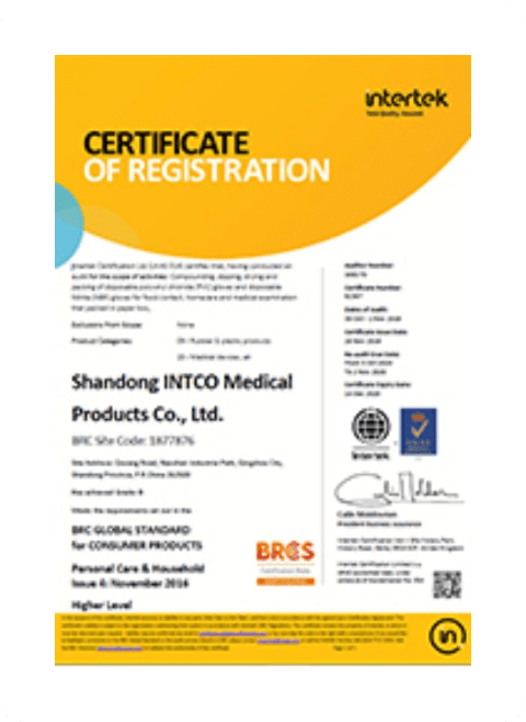 Sterile, single-use, powder-free nitrile exam gloves (pairs) are intended to be used for medical purposes for cross-contamination protection of the patient and examiner.