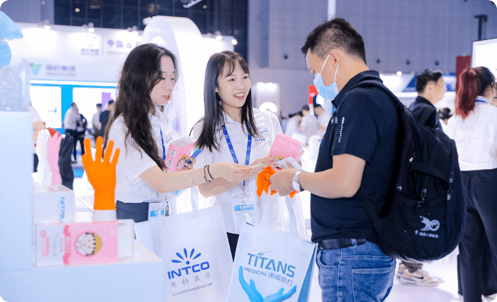 INTCO medical participates in the medical show as a manufacturer of disposable gloves.
