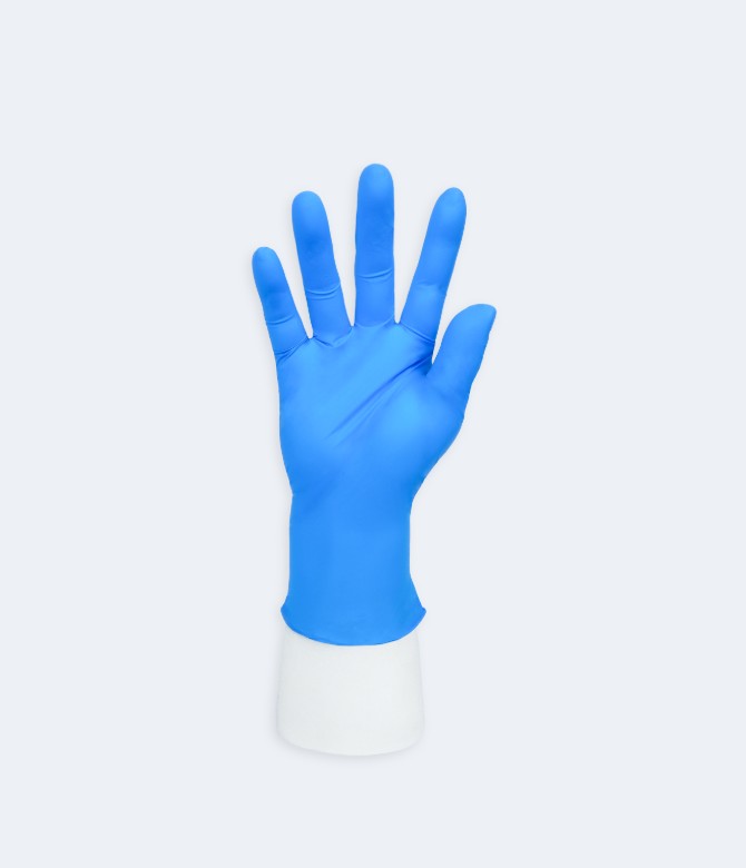 Disposable Nitrile Gloves are made of high-quality nitrile latex, which avoids the problem of latex allergy. 