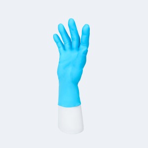 INTCO medical blue nitrile gloves