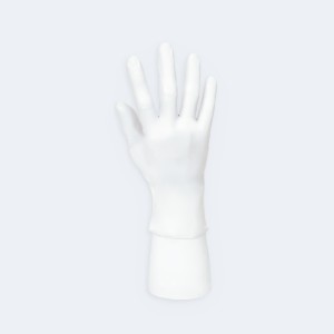 INTCO medical white nitrile gloves