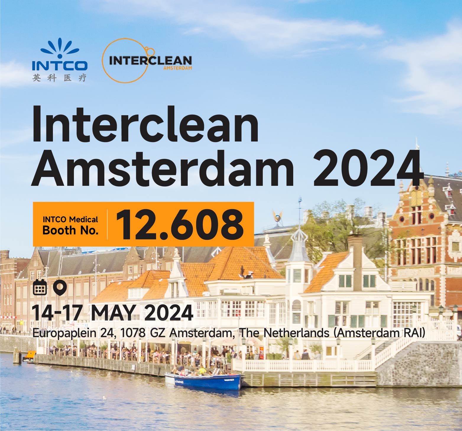 INTCO Medial attends the Interclean Amsterdam 2024