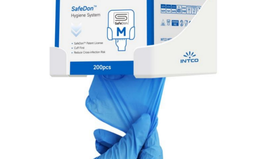 1INTCO SafeDon™ Hygienic Glove Dispensing System for Infection Control