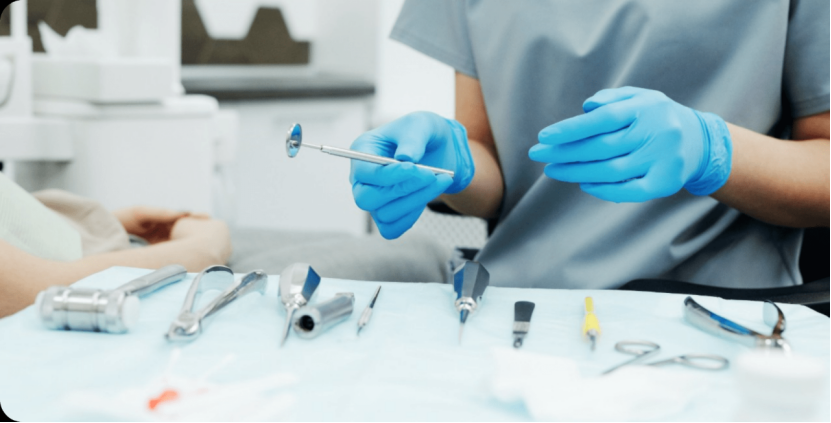 1Medical Gloves Blue