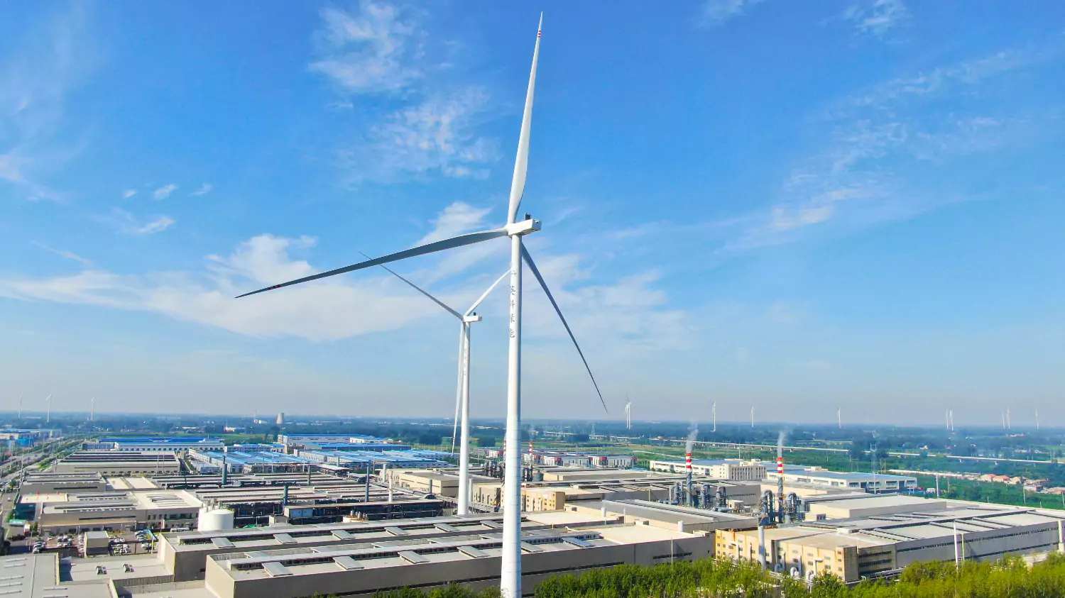 Anhui INTCO Medical's 11.2MW Self - generated Wind Power Project Connected to Grid