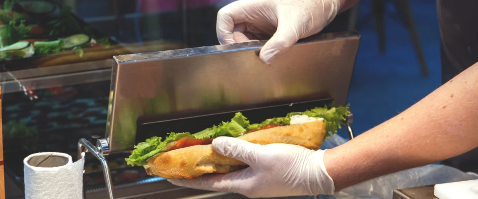 Nitrile Gloves for food handling