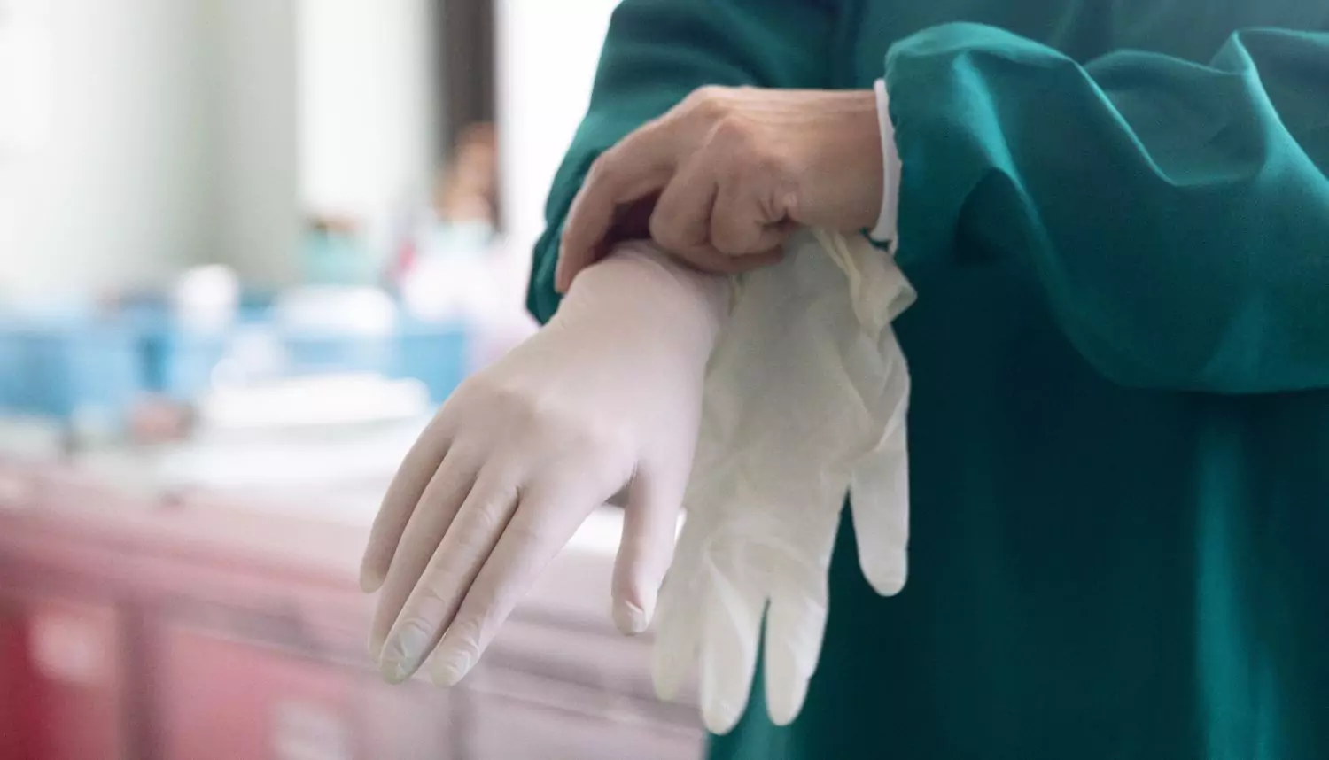 medical gloves
