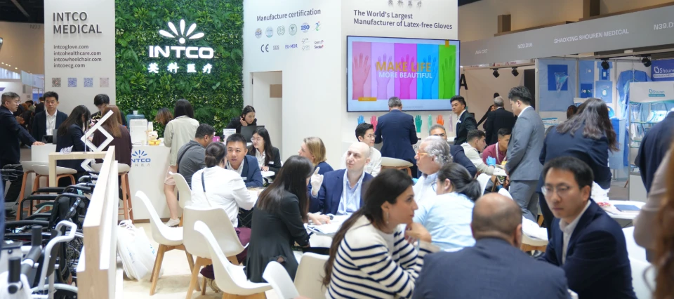 Global latex-free disposable gloves manufacturer INTCO Medical presents innovation in medical consumables at WHX.