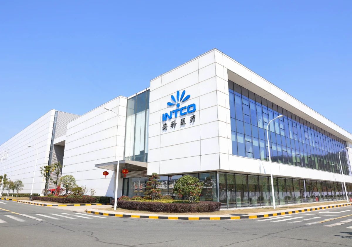 INTCO Medical Jiangxi Office located in Jiujiang coordinating large-scale disposable glove production and global supply chain operations.