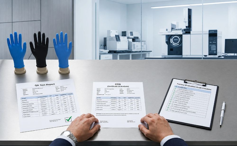 Nitrile Gloves Factory and OEM Manufacturing: A Buyer’s Guide