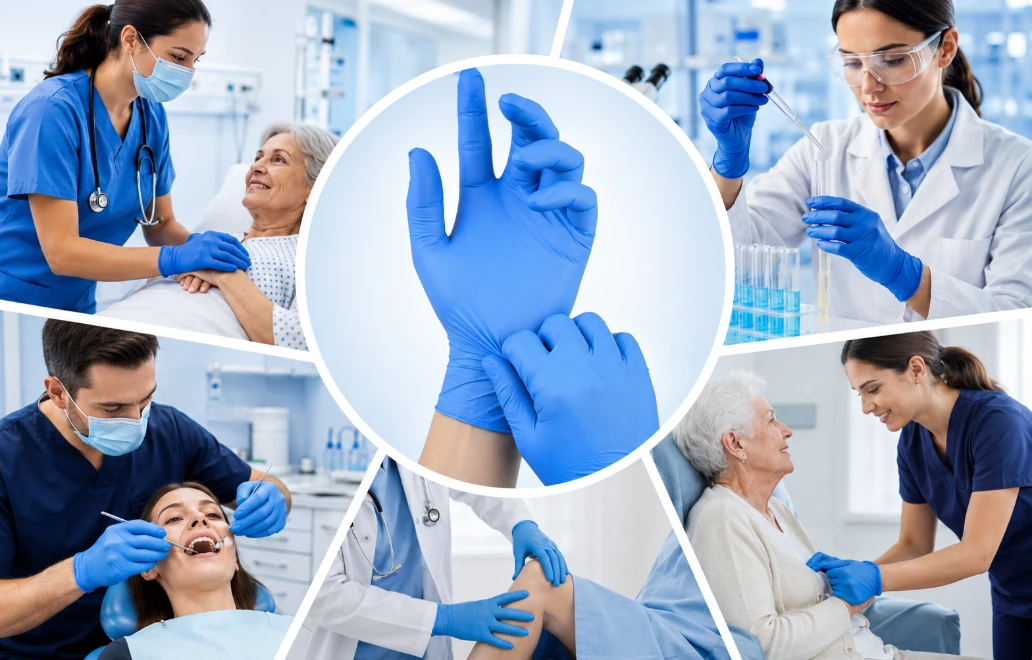 Medical-Grade Nitrile Gloves for Professional Healthcare Use